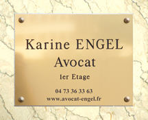 Karine ENGEL avocat ancien membre du Conseil de l'Ordre du Barreau de Clermont-Ferrand